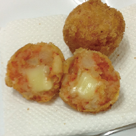 タラモサラダ一口コロッケ